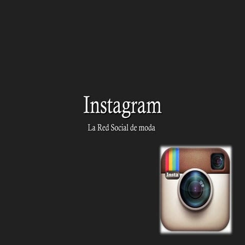 Presentació instagram def