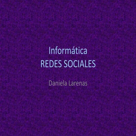 Presentación Informática