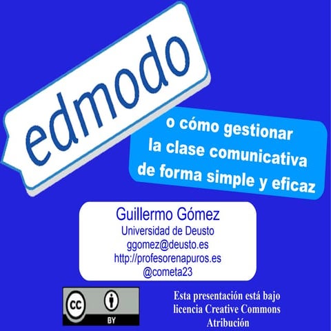 Edmodo o cómo gestionar la clase comunicativa de forma simple y eficaz