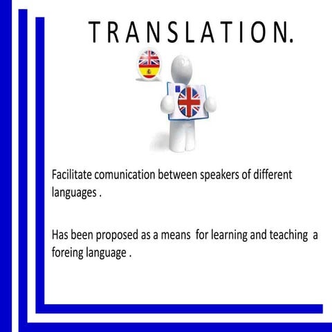 Translating process