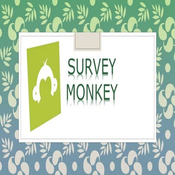Survey monkey | PPTX