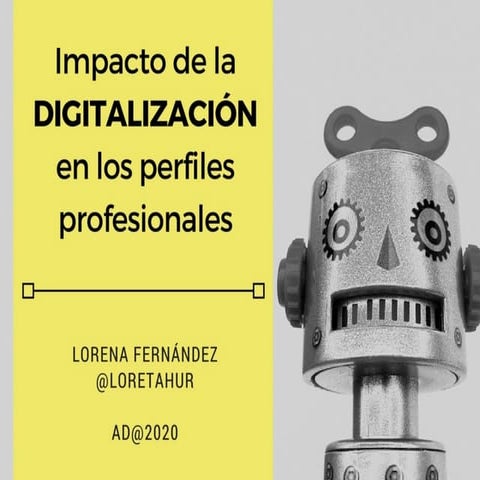Impacto de la digitalización en los perfiles profesionales