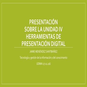 Presentación ubi | PPTX
