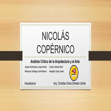 Nicolás Copérnico