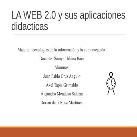 Presentación de-la-web-2.0