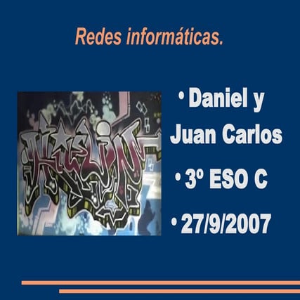 presentación de redes informaticas 