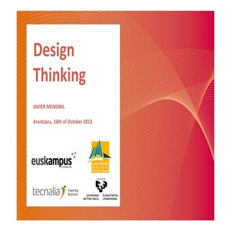 Presentation design thinking doctoriales