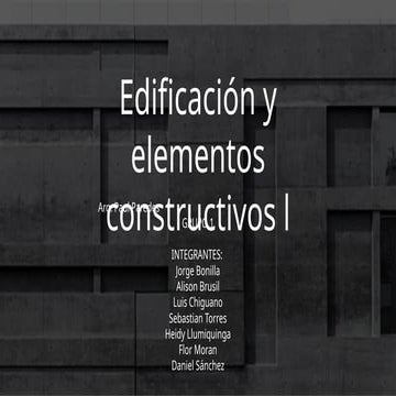 Presentación-Edificaciones -Grupo 1.pptx