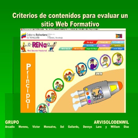 PresentacióN En Clase Contenidos