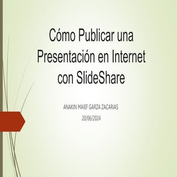 como usar slideshare explicado paso a paso | PPTX