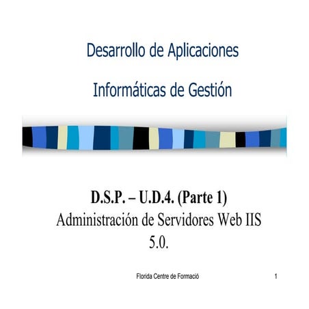 Administración IIS 5.0.