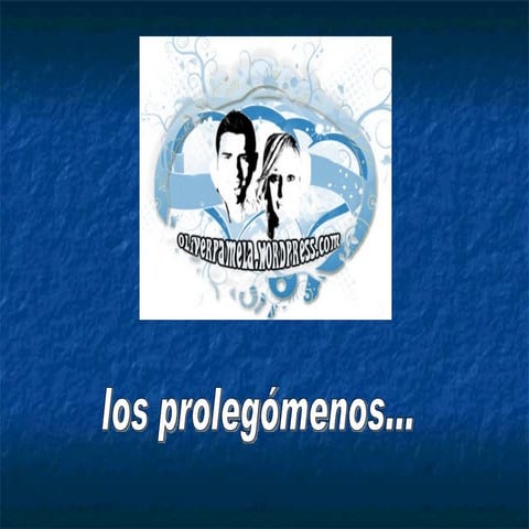 PresentacióN Lucia Porlegomenos