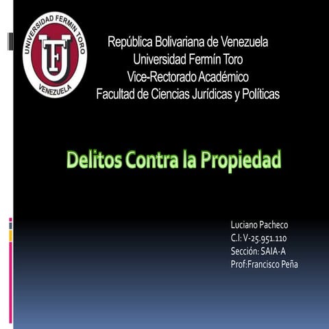 Presentación Luciano Pacheco