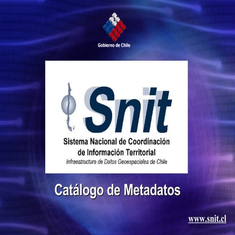 Presentación Metadatos