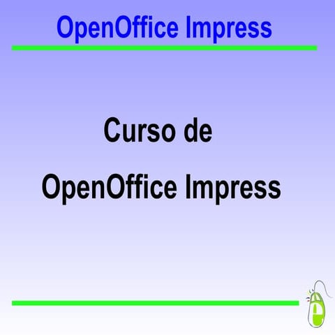 ejercicio openoffice impress