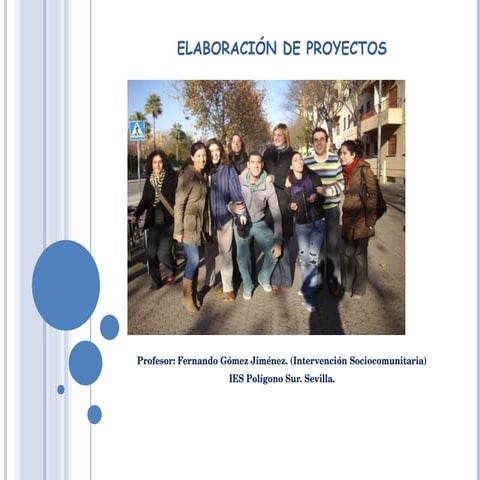 Presentación Proyecto. Profesor: Fernando Gómez Jiménez