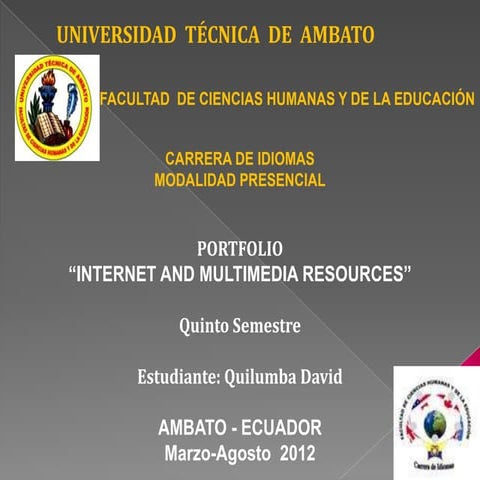 Presentación slides-portfolio