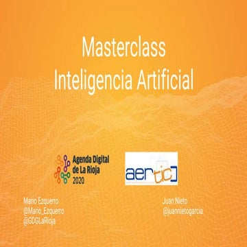 Inteligencia artificial para todos