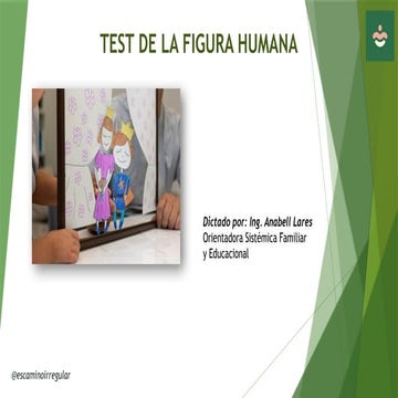 Taller PRESENTACIÓN - TEST DE LA FIGURA HUMANA.ppsx