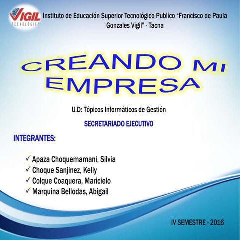 Presentación zona-informática