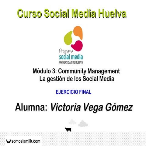 Presentación Victoria Vega Gómez Módulo 3 Curso SM Huelva