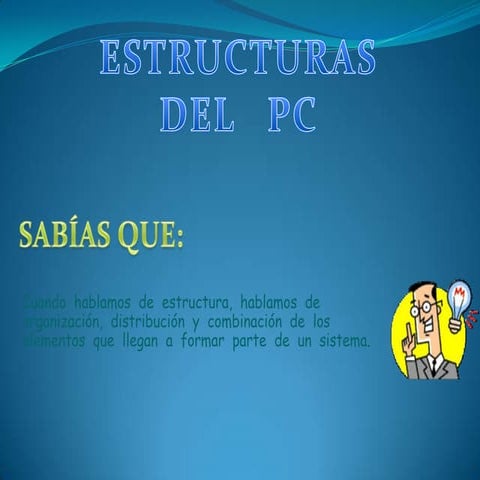ESTRUCTURA DE UN PC