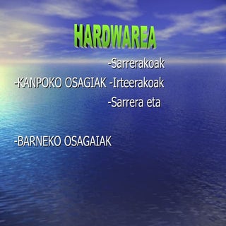 ordenagailu baten atalak