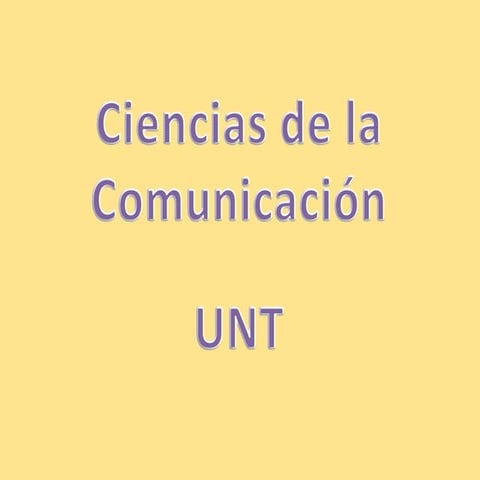 Cs de la Comunicacion