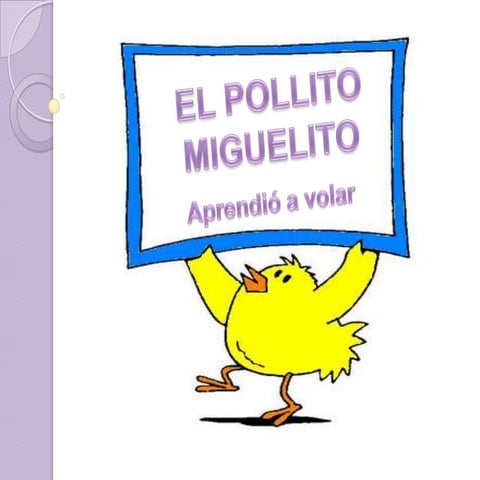 Pollito Miguelito | PPTX