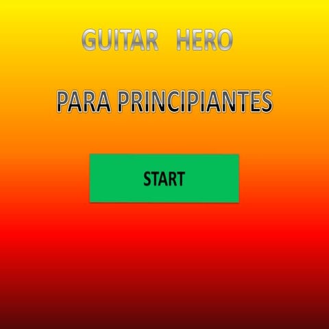 guitar hero- para principiantes