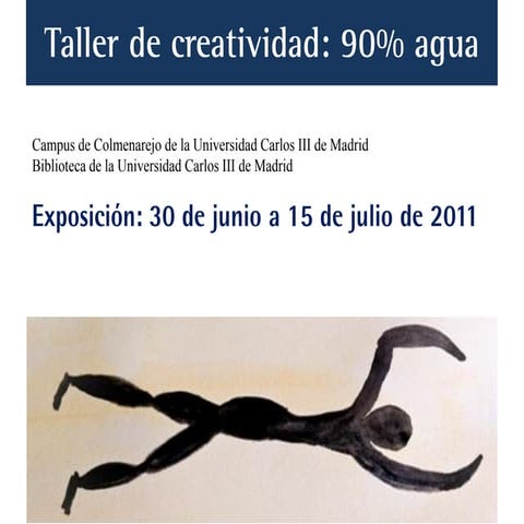 90% agua: taller y exposición