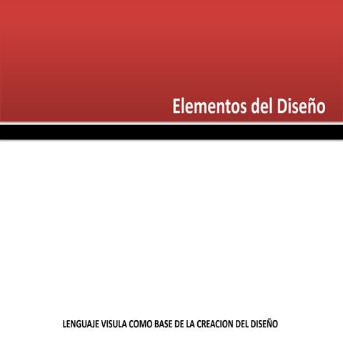 Elementos del Diseño