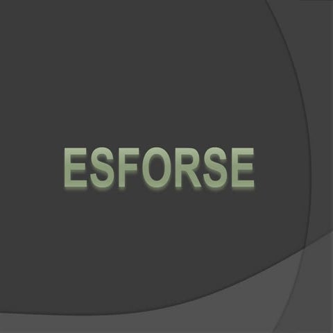 Misión de la esforse | DOCX