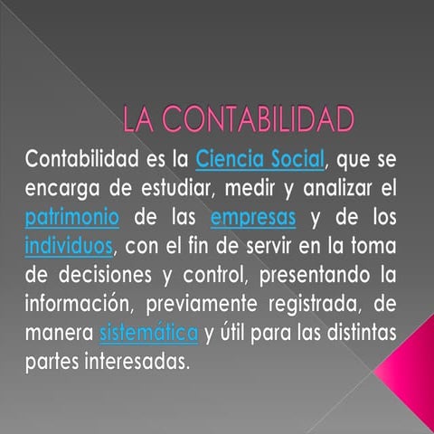 CONTABILIDAD
