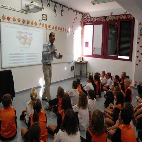 Visita del matemático Salvador Bisshopp