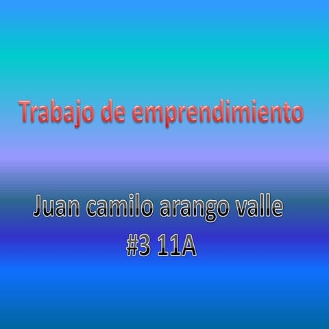 Emprendimiento