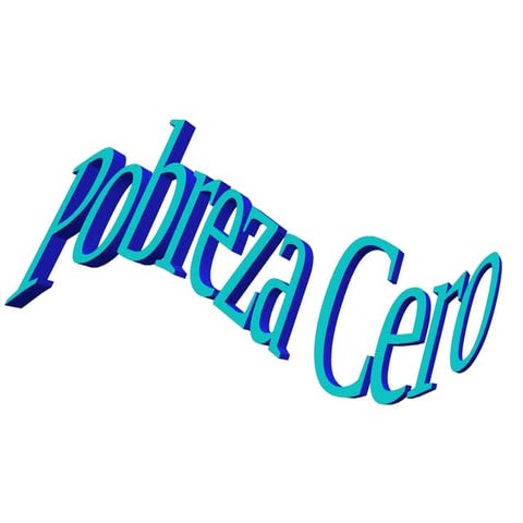 Pobreza Cero