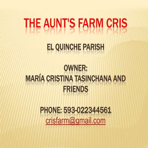 CRIS´ FARM