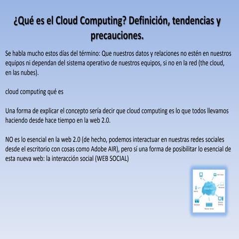 CLOUD COMPUTING