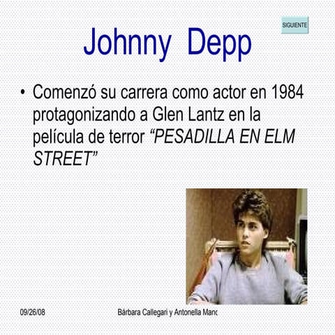Johnny Depp