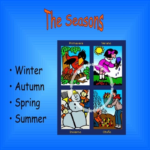 the seasons for children | PPT