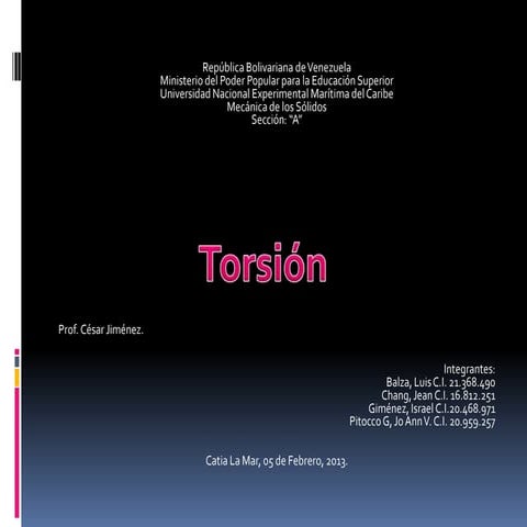 torsion