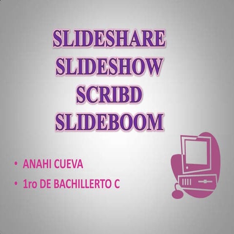 Diferencias entre slideshare y scribd | PPTX