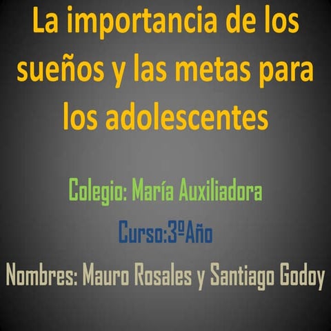 PresMetas_mauro rosales y santi godoy