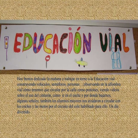 Educación vial