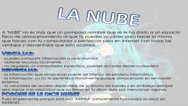la nube