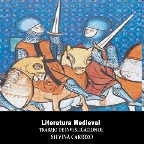 literatura medieval -  cantar de Mio Cid