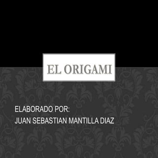 el origami