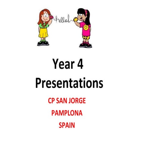 Etwinning activity 1 year 4