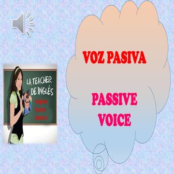 Voz pasiva